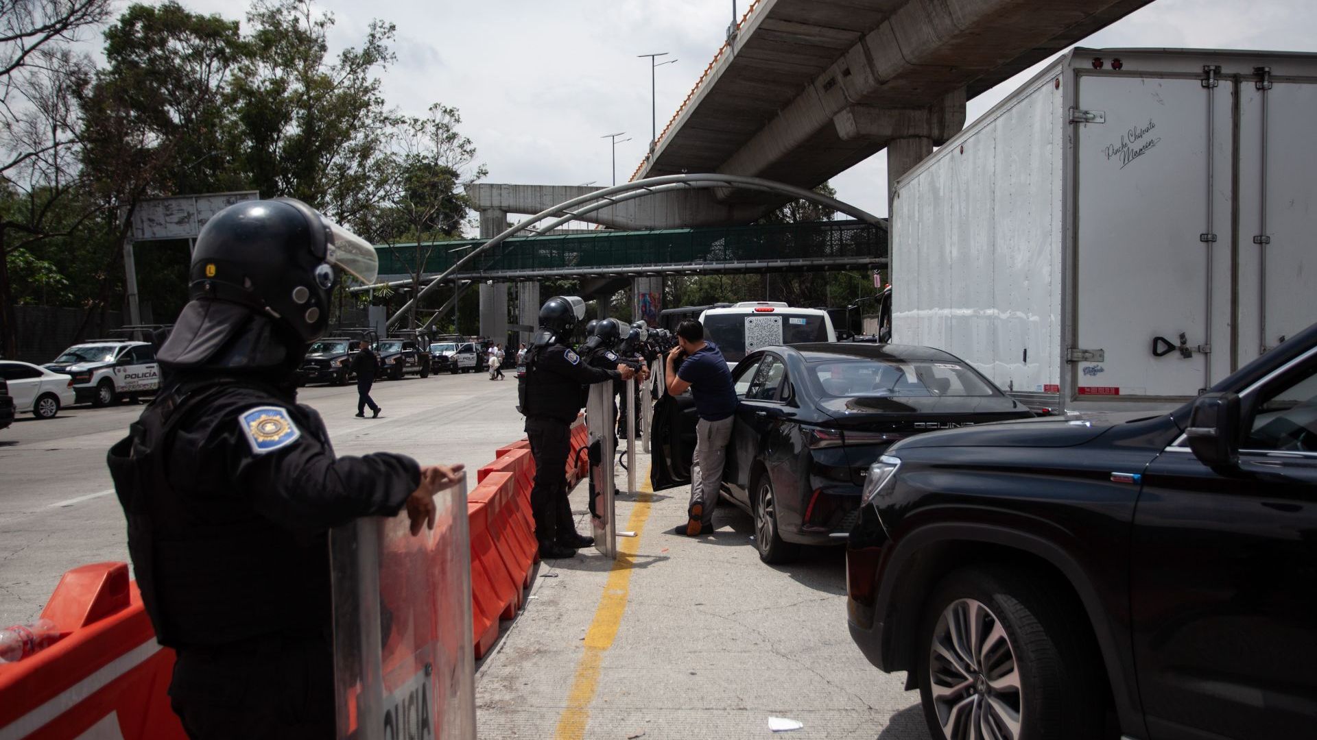 Protesta Ayotzinapa.